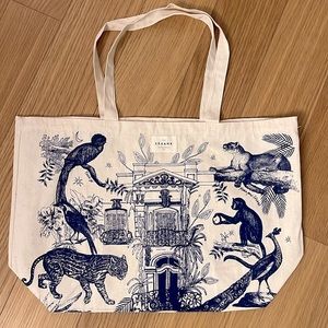 NEW Sezane Canvas Tote Bag